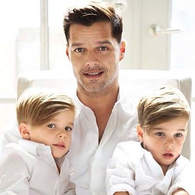 <span style="color:#e66a05">RICKY MARTIN</span> is Livin' La Vida Loca | Biography and music of the Latin Pop King Ricky Martin kids