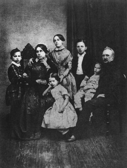 Tchaikovsky as a kid Tchaikovsky family