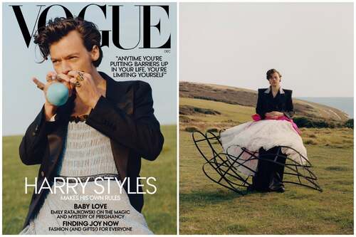 Harry Styles Vogue Harry Styles cover