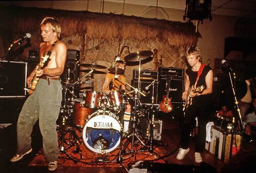 The police tour The Police live