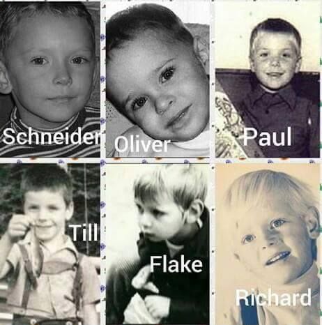 rammstein niños miembros rammstein de pequeños